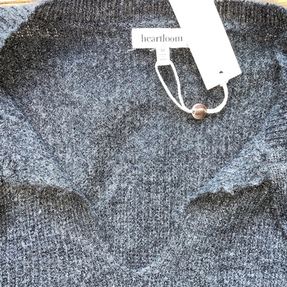 Brand New Heartloom Puff-Sleeve Knit Sweater - Picture 3 of 8